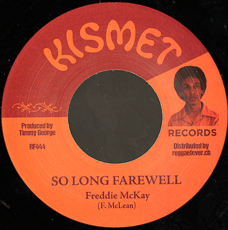 7" So Long Farewell/Live Only For Love- FREDDIE McKAY/PROGRESSIO